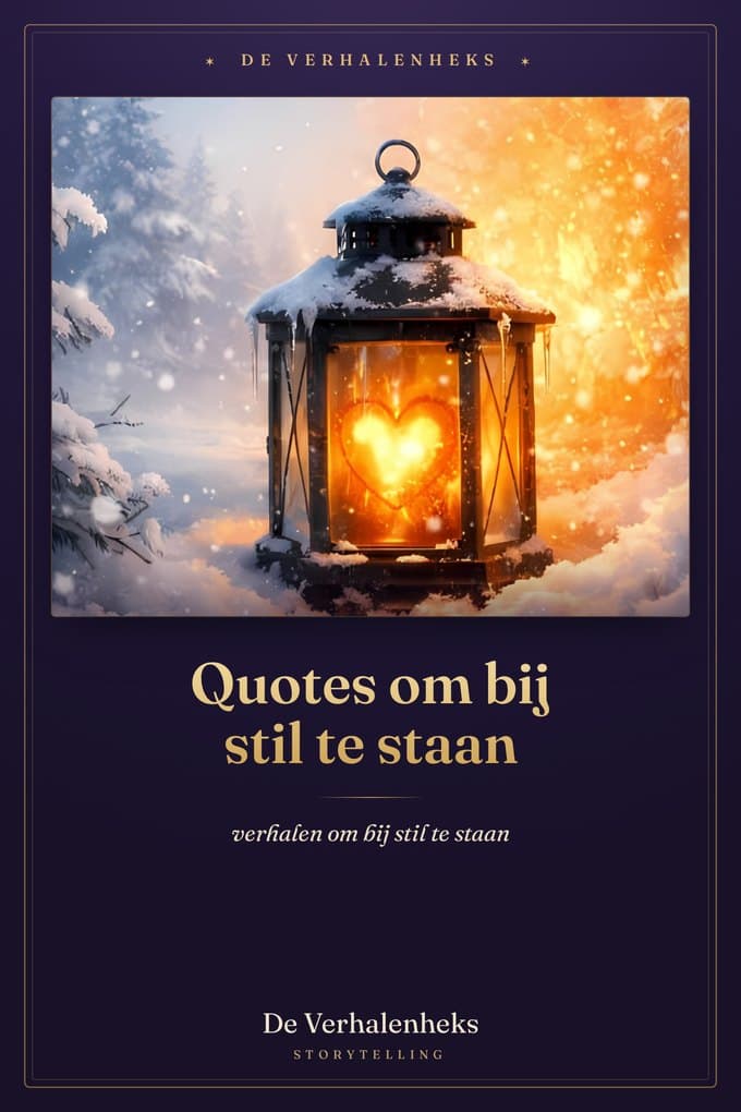 Het boek “Quotes om bij stil te staan” van De Verhalenheks